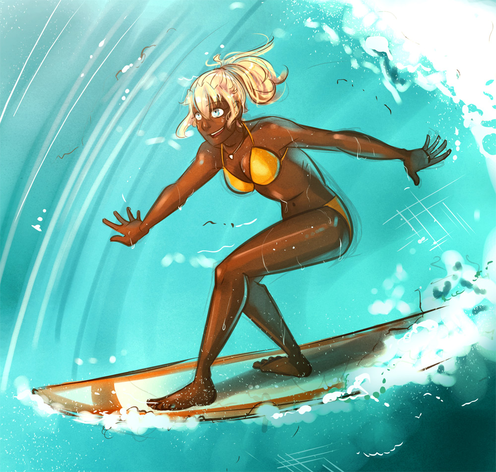 Nachtigal: Surfing