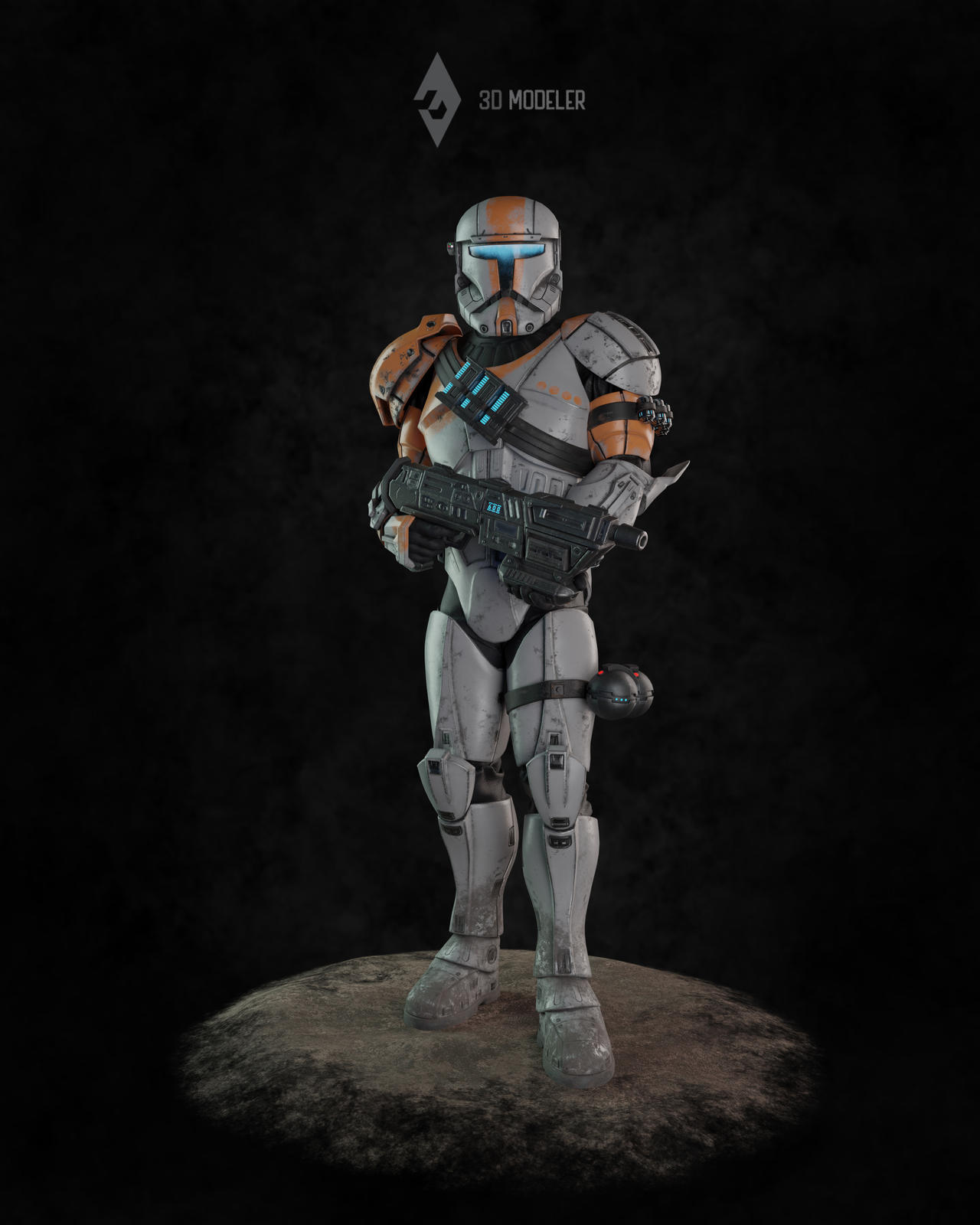 Star Wars - Clon Commando by JMB3D on DeviantArt