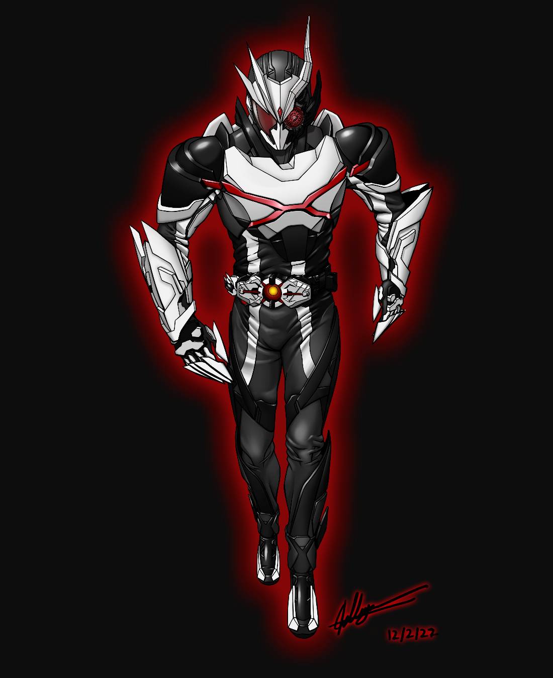 Ark Riders Caracter Kamen Rider Ark-One by TheRandomTask on DeviantArt