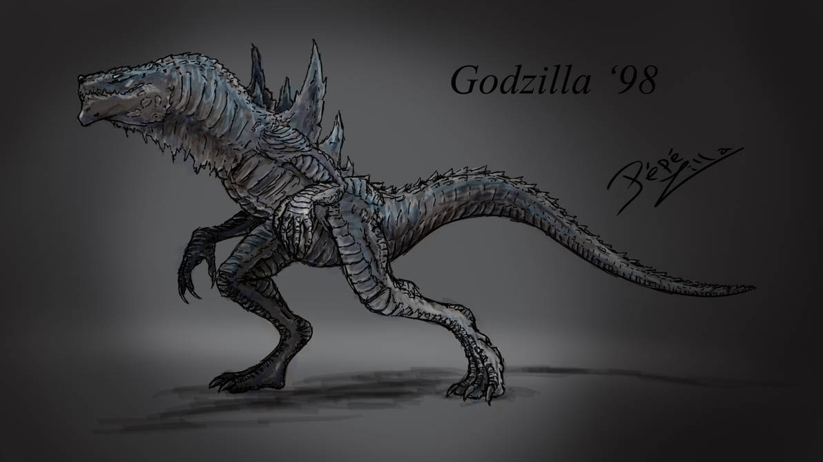 Godzilla evolved. Годзилла и Зилла. Зилла кайдзю. Годзилла 1998 Зилла. Ящер кайдзю.