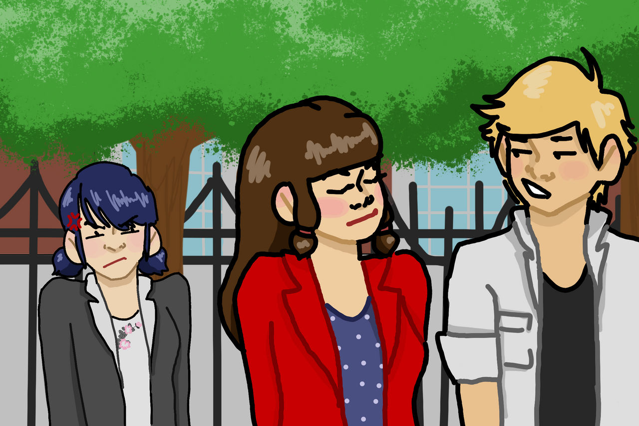 Lila Adrien And Marinette By 69Cornbread On DeviantArt lila-adrien-and-marinette-by-69cornbread-on-deviantart