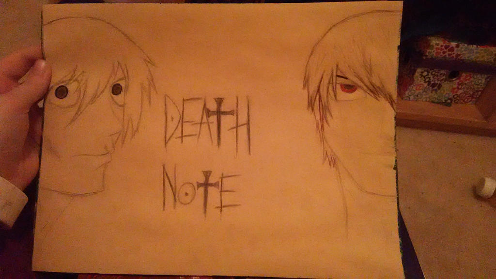 Deviantart Fa Note death note. {fan art} by Kay-ward on DeviantArt