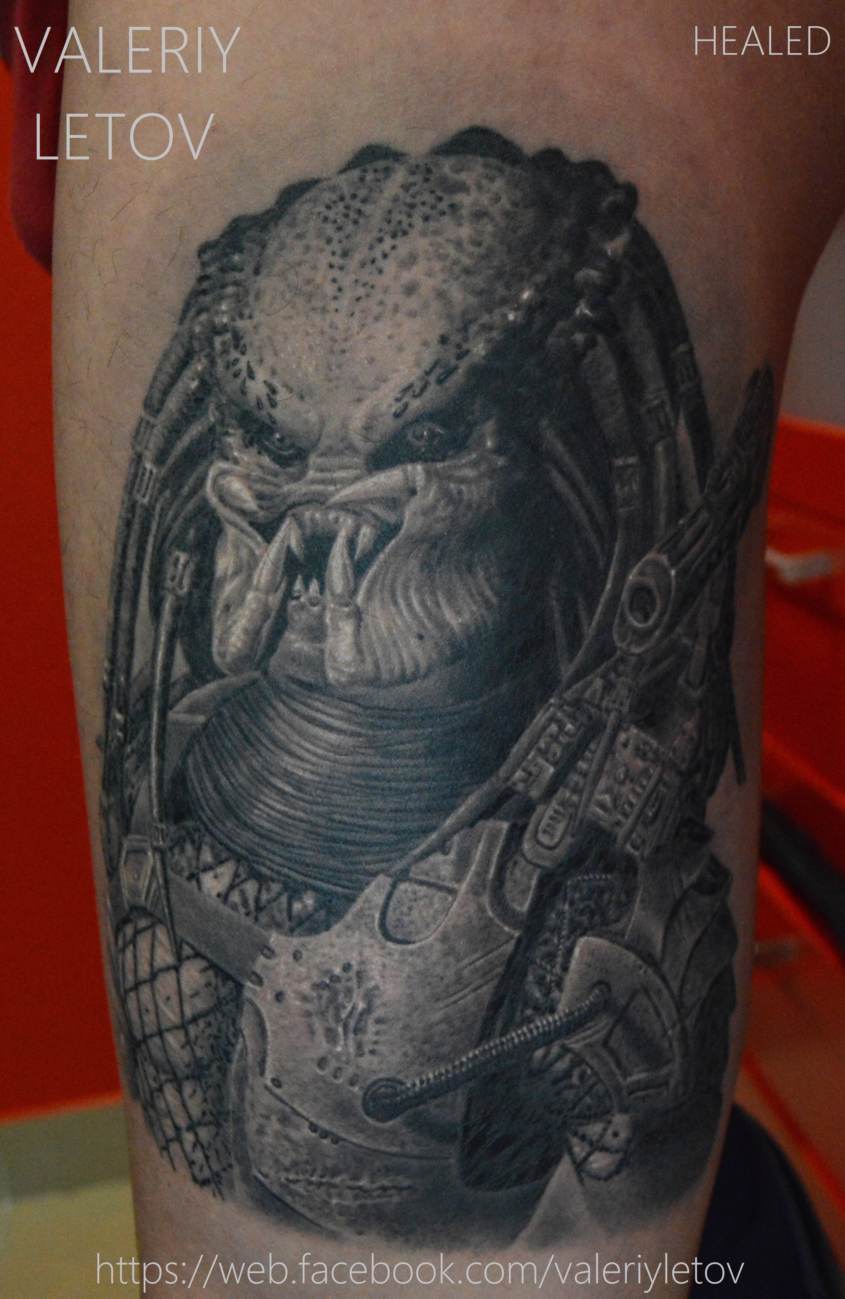 predator tattoo