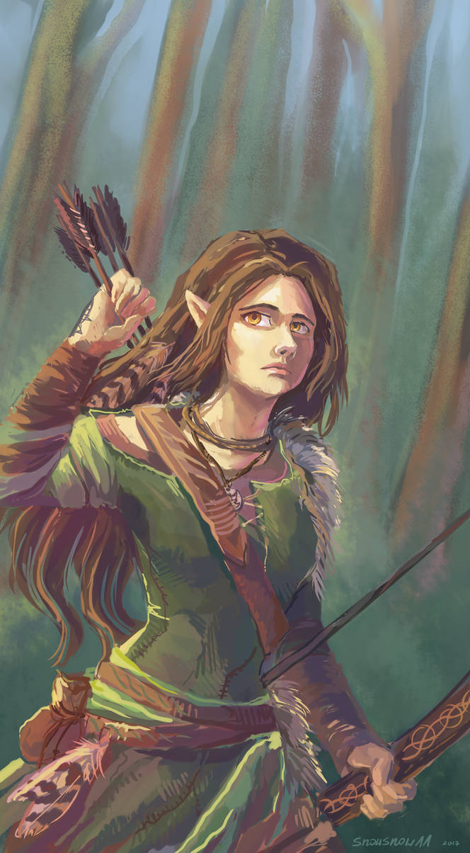 Woodland ranger::... by SnowSnow11 on DeviantArt