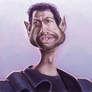 Jeff Goldblum Caricature