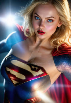 Super Samantha - 13K Self-Portrait as Supergirl