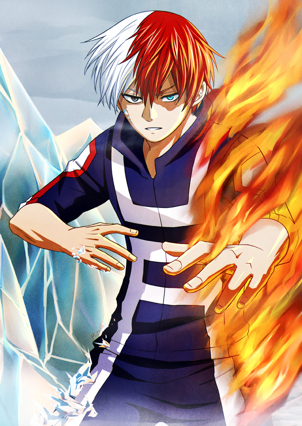 Todoroki Lay Out Boku no Hero Academia: Todoroki Shouto by Mizashi on DeviantArt