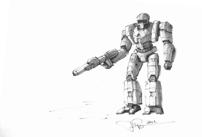 Mech Design #03 by koalabrownie on DeviantArt
