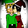 Xion+Roxas-Mistletoe