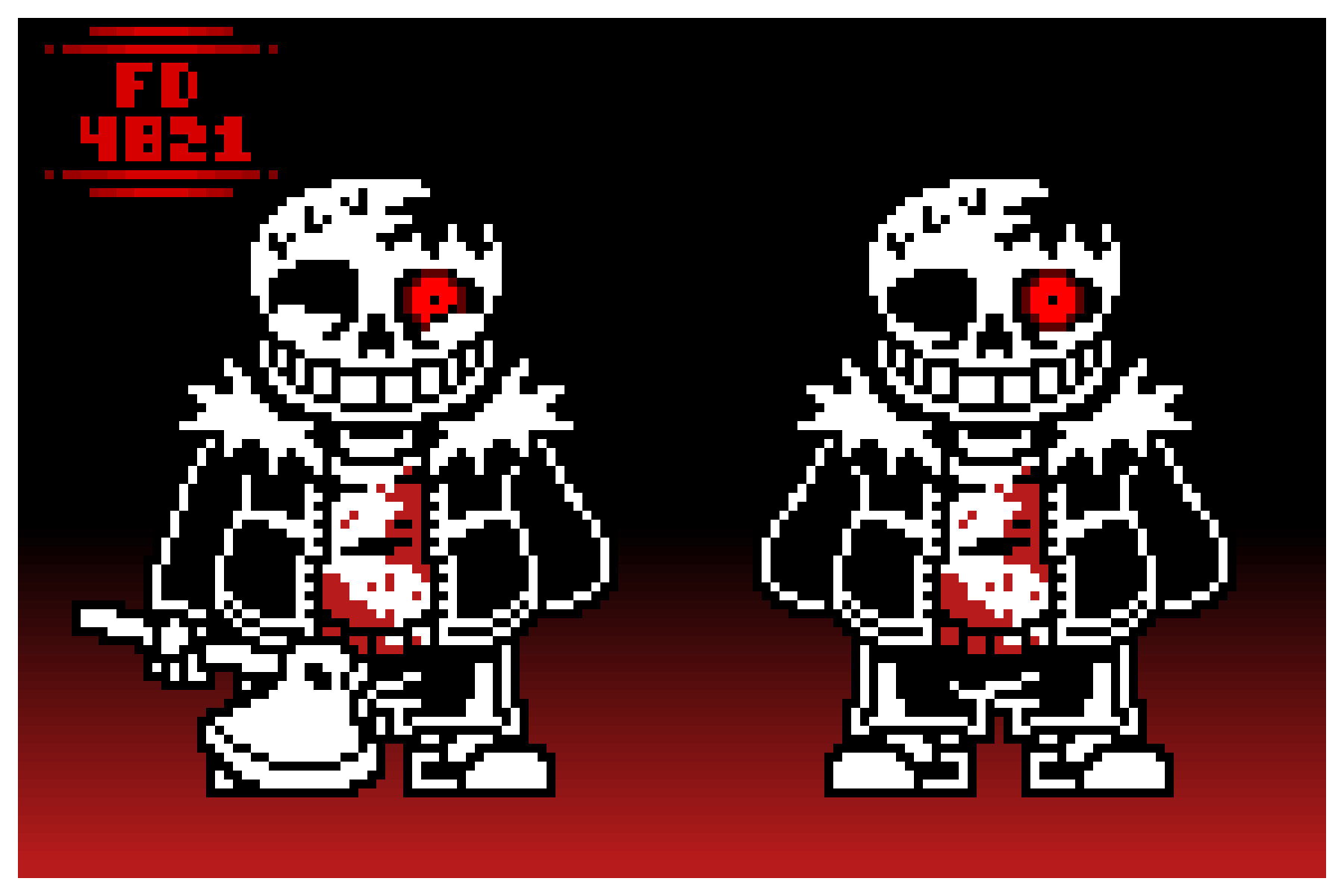 HorrorTale Sans Sprite by Addicted2Electronics on DeviantArt