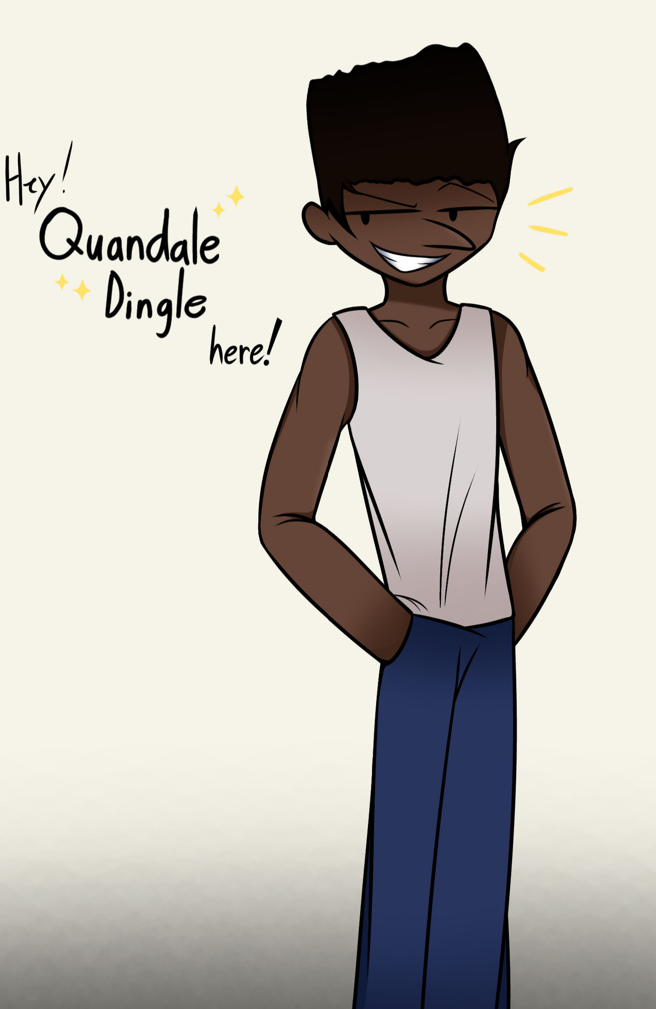 What's up guys! It's Quandale Dingle here! by Cutewolfzgamer on DeviantArt