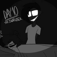 Drawtober day 10 - The Intruder