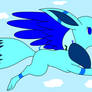 Snowangel the big flying Eevee