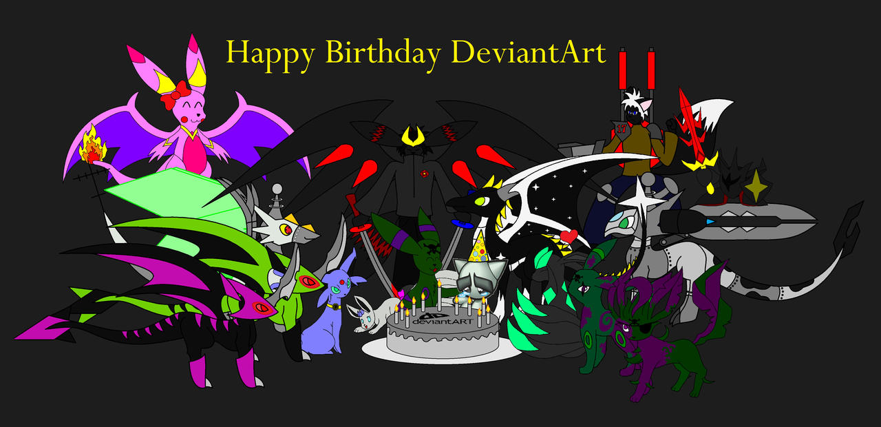 Bio Deviantart Happy birthday DeviantArt by Bioblood on DeviantArt