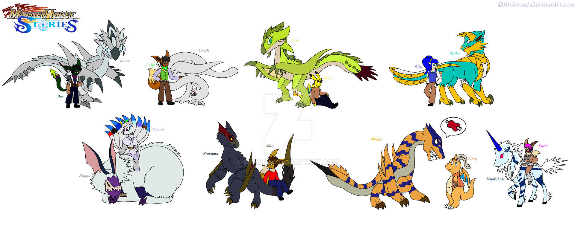 Meet the Monster Riders by Bioblood on DeviantArt