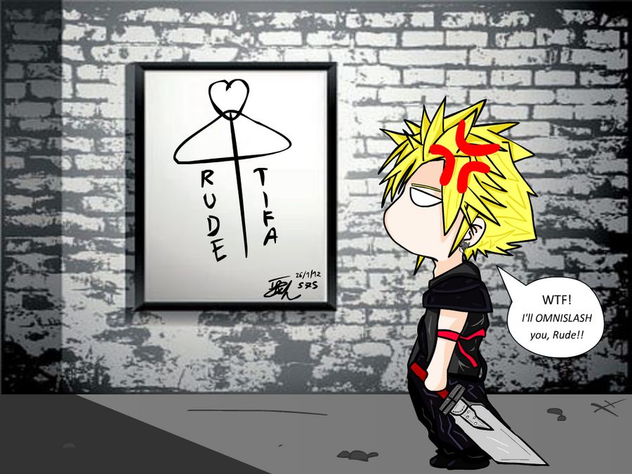 Deviantart Being Rude damn you, Rude! XD by Saki7Strife on DeviantArt