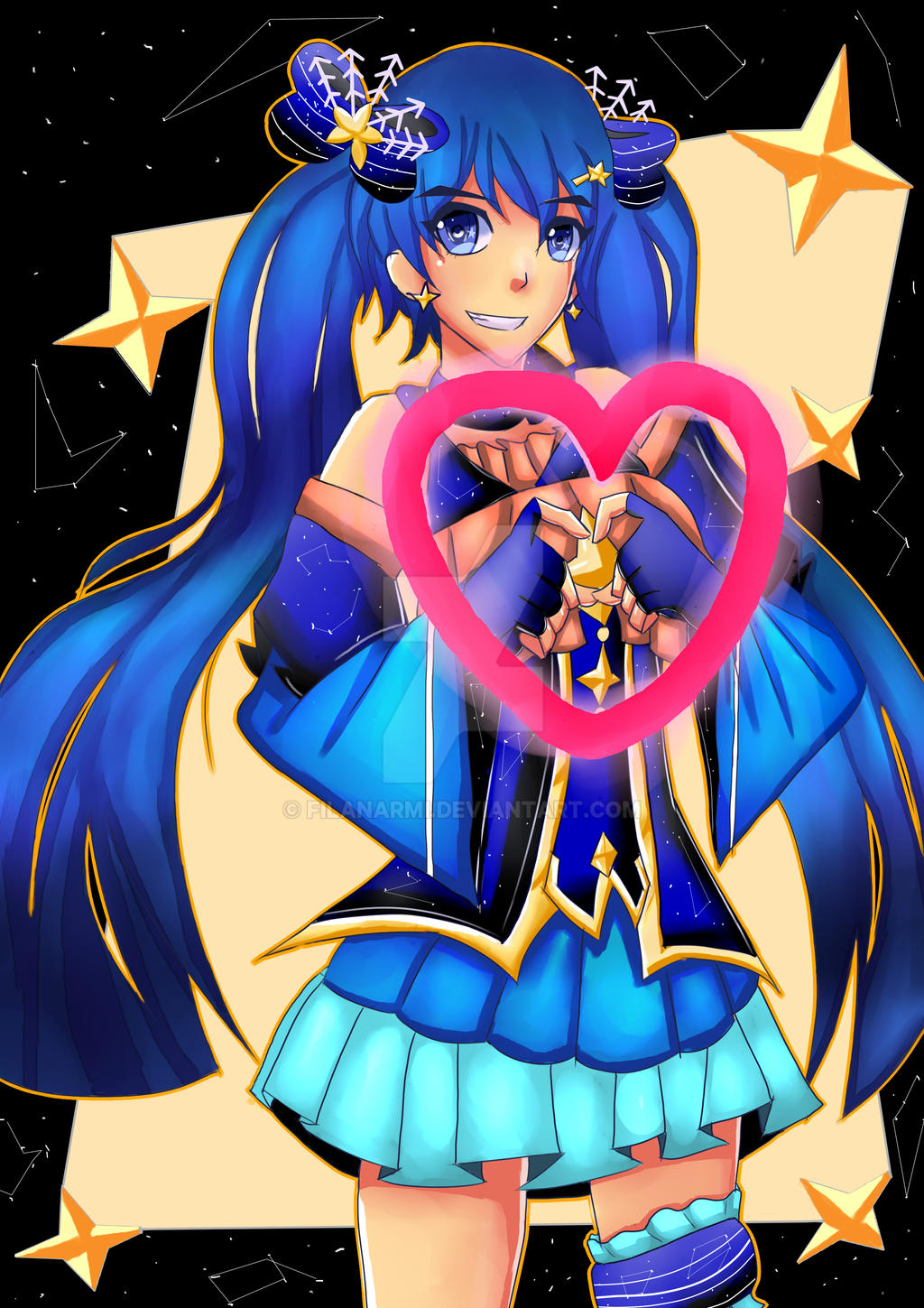 Happy New Year 17 Snow Miku 17 Fanart By Filanarmi On Deviantart