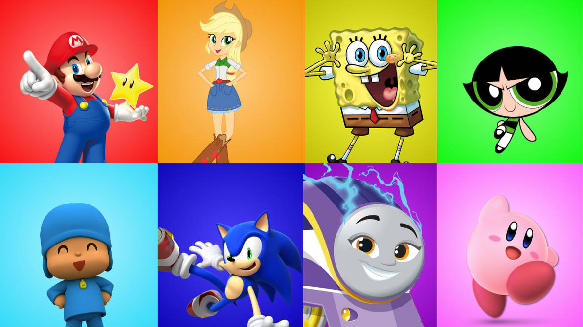 Colorful Characters by zmcdonald09 on DeviantArt