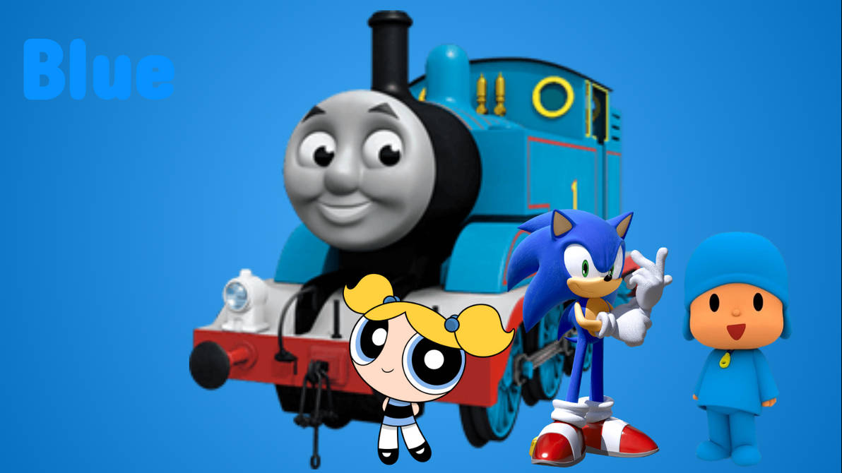 4 Blue Characters by zmcdonald09 on DeviantArt