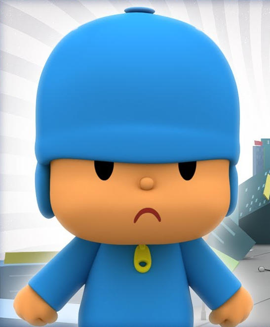 Pocoyo was Furious by zmcdonald09 on DeviantArt