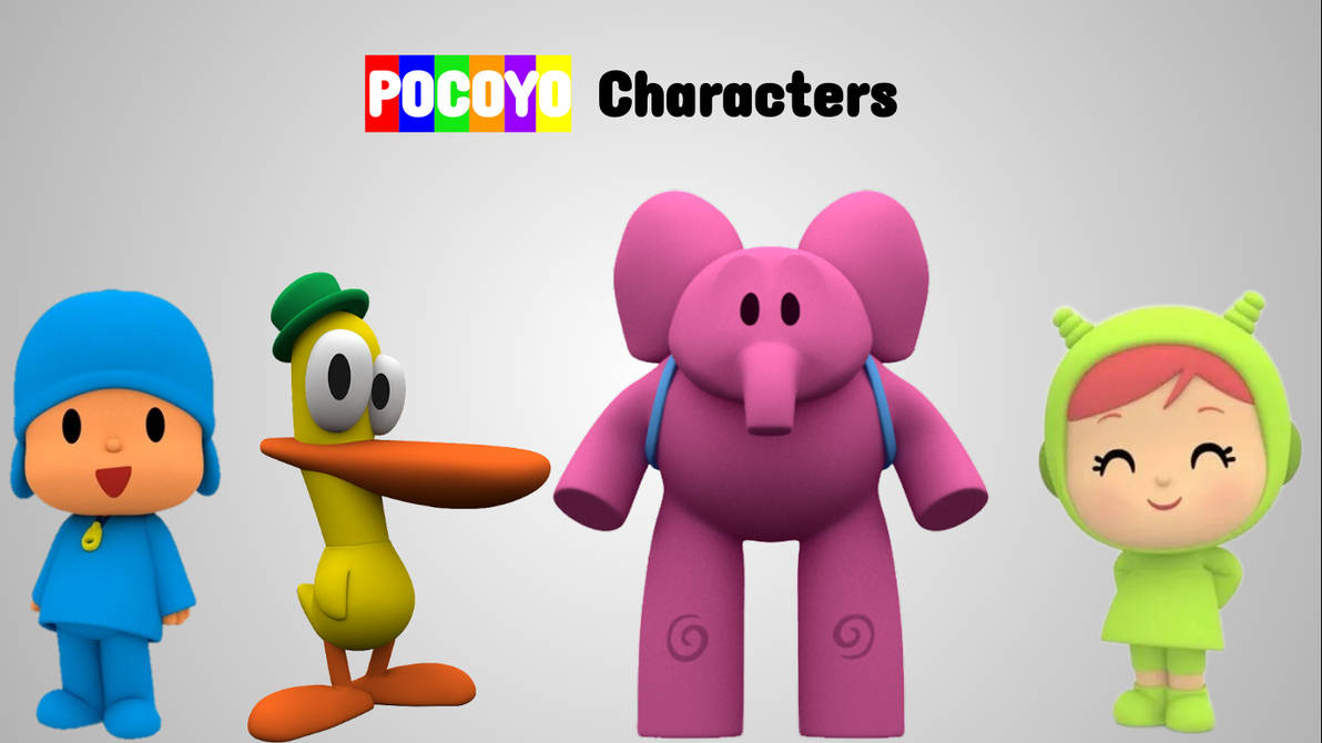 Pocoyo Characters by zmcdonald09 on DeviantArt
