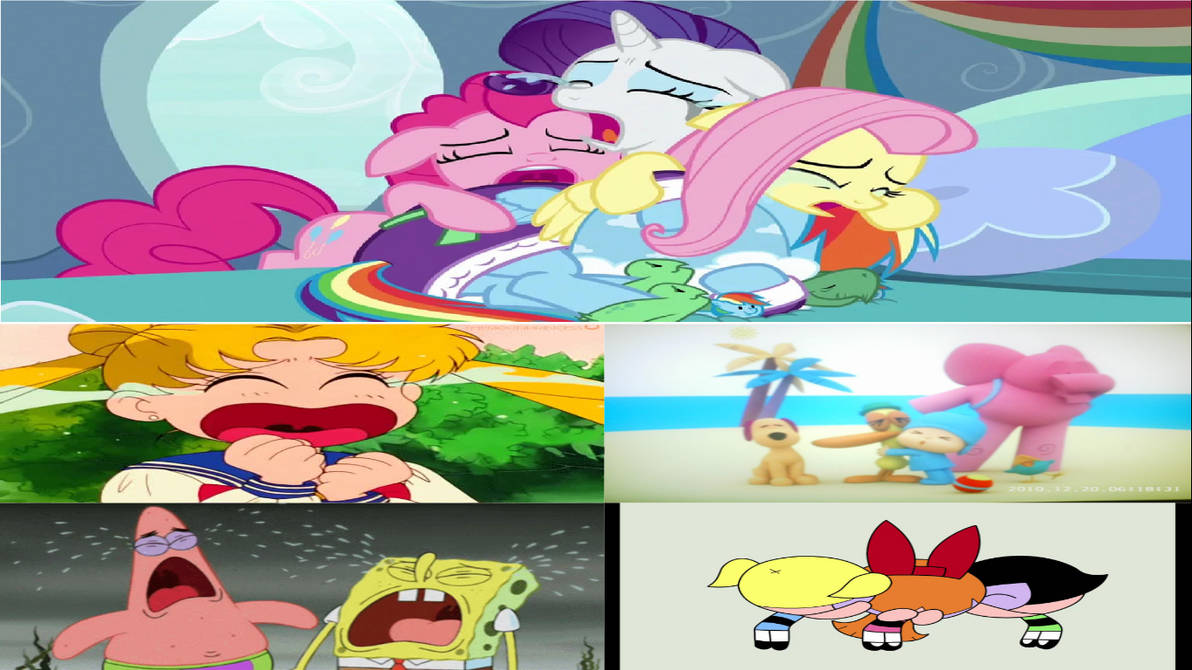 4 Ponies Everyone Cries with the 4 Ponies by zmcdonald09 on DeviantArt