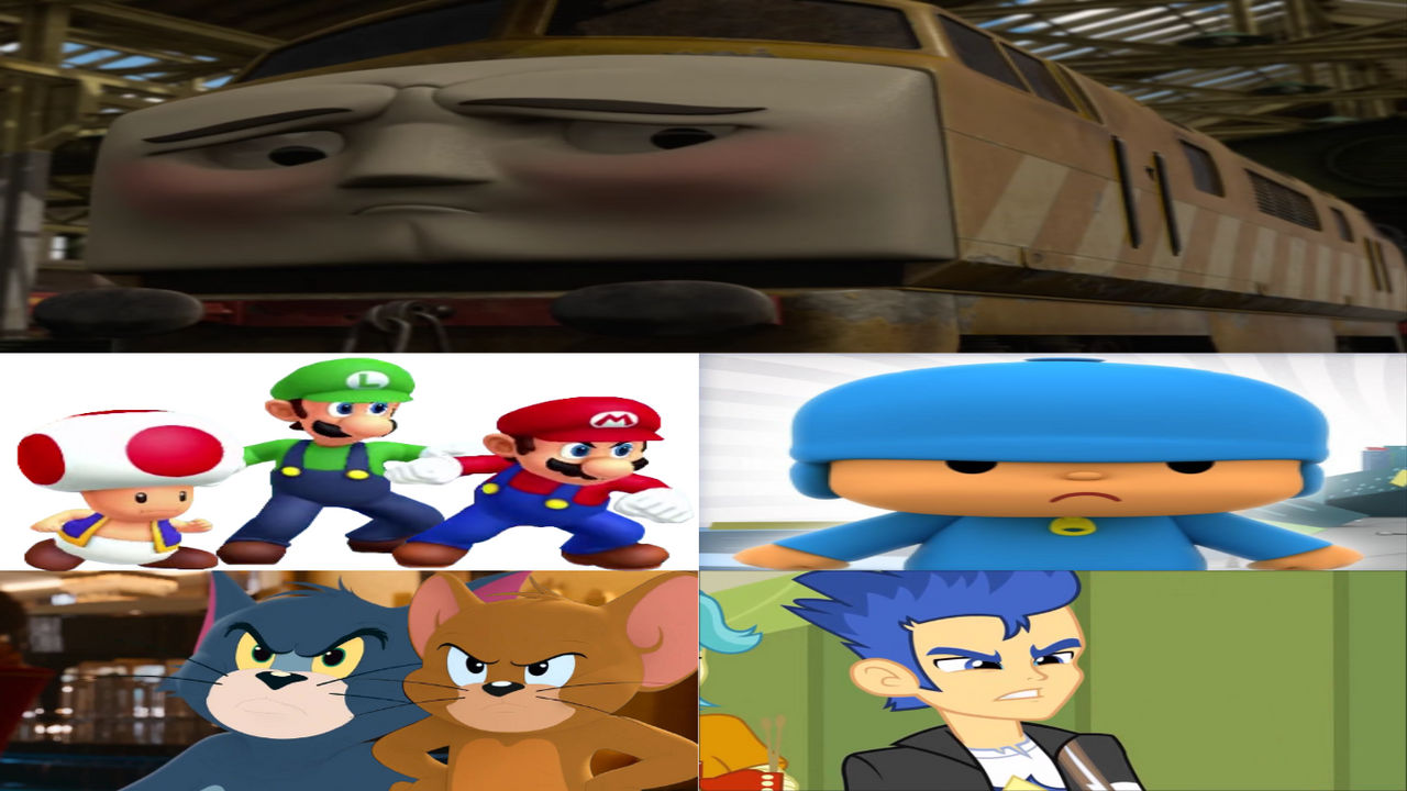 The Guys were angry at Diesel 10 by zmcdonald09 on DeviantArt
