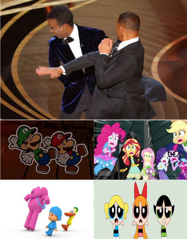 Mario Slapping Mario and His Friends Reacts to WS Slapped CR by zmcdonald09 on DeviantArt