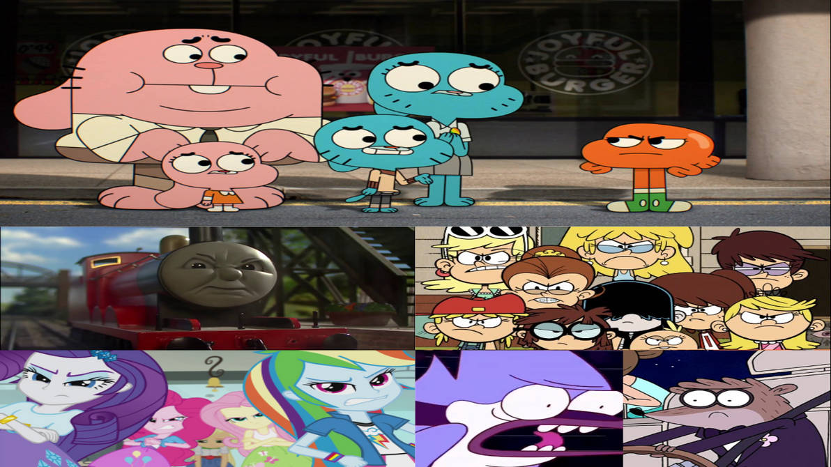 James and friends are angry at Darwin Watterson by zmcdonald09 on ...