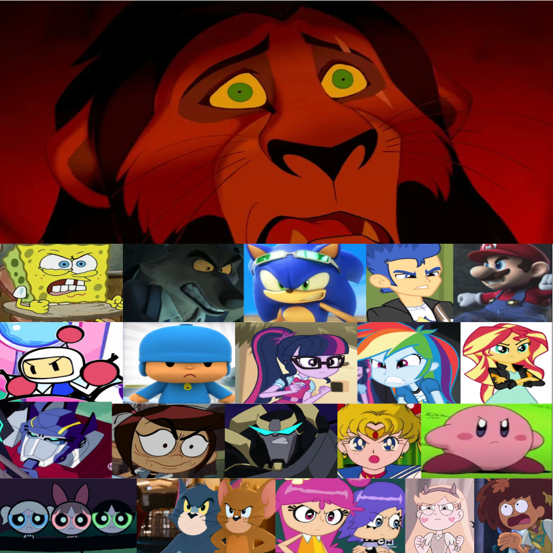 Character Scared Random Deviantart The Characters are angry at Scar by zmcdonald09 on DeviantArt