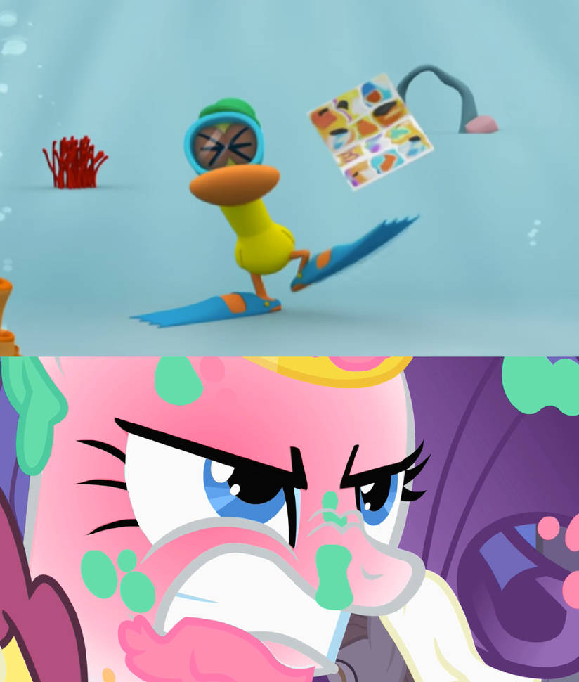 Pato's Tantrum Angers Rarity by zmcdonald09 on DeviantArt