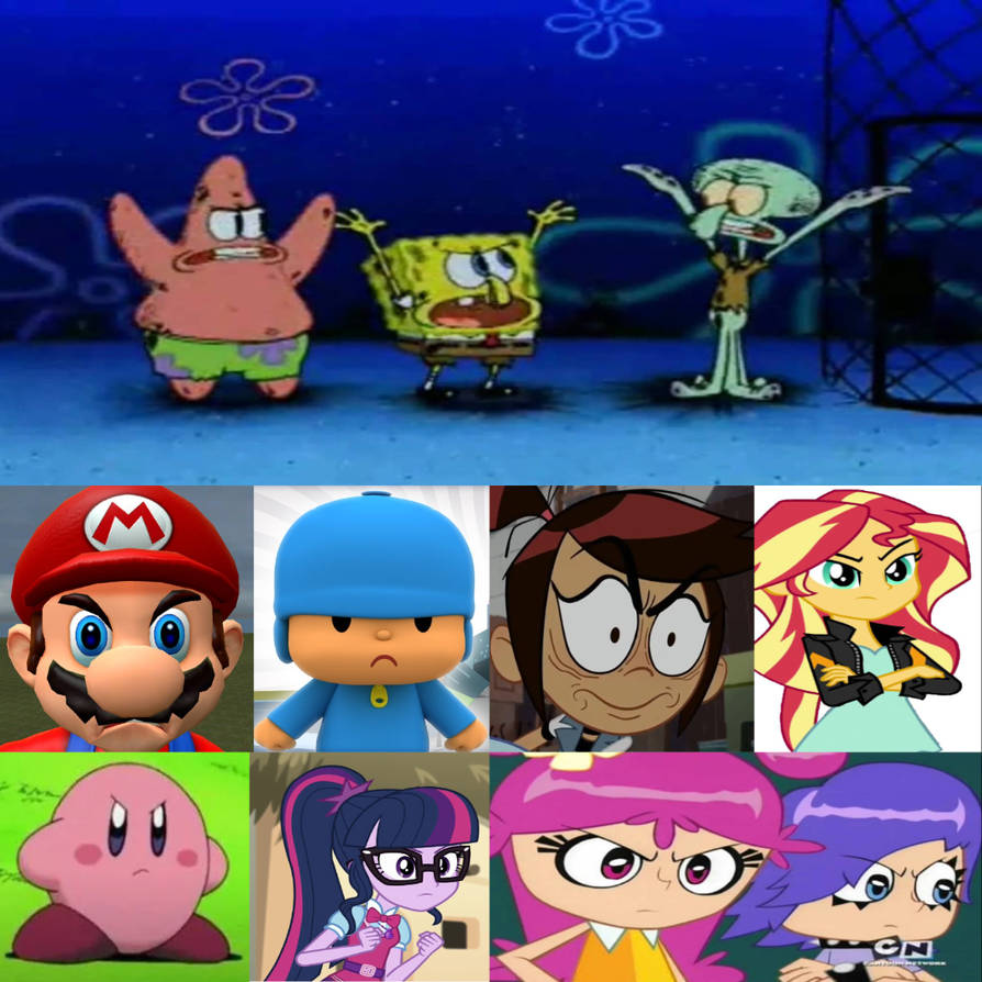 Angry Fish Mario Mario and Friends angry at Sea Creatures Arguing by zmcdonald09 on ...
