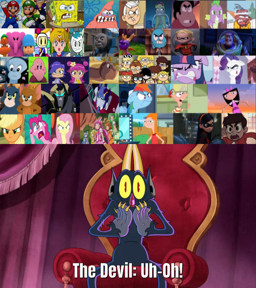 Everyone Gets Angry At The Devil By Zmcdonald09 On Deviantart Everyone Gets Angry At The Devil By Zmcdonald09 On Deviantart