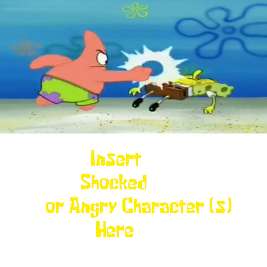 Who is angry at Patrick Punching SpongeBob? by zmcdonald09 on DeviantArt