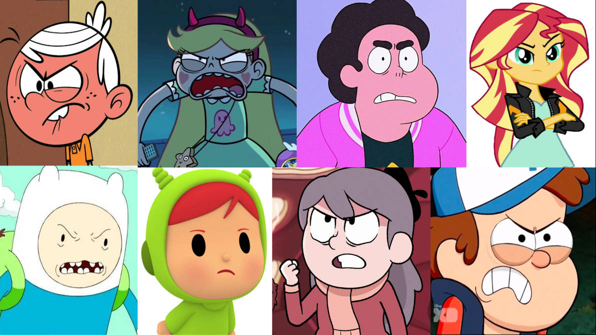 Angryy Characters Angry 2010 Characters Reaction by zmcdonald09 on DeviantArt