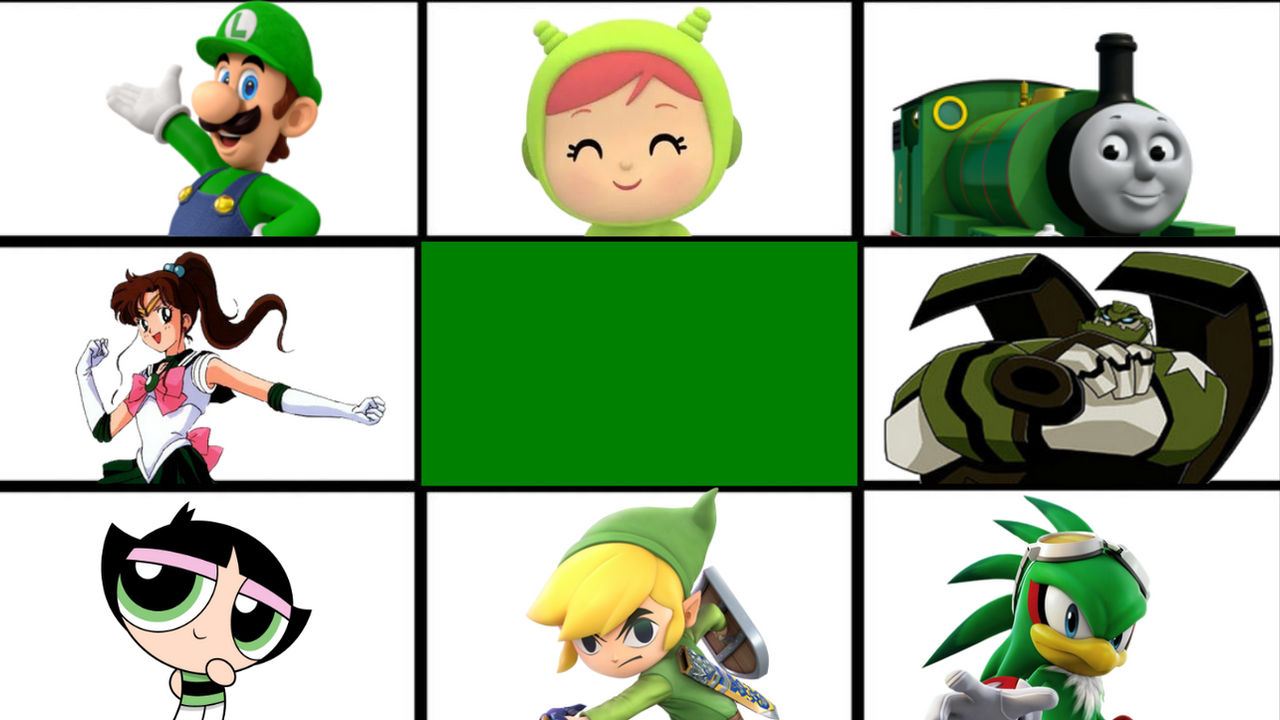 My Favorite Green Characters by zmcdonald09 on DeviantArt