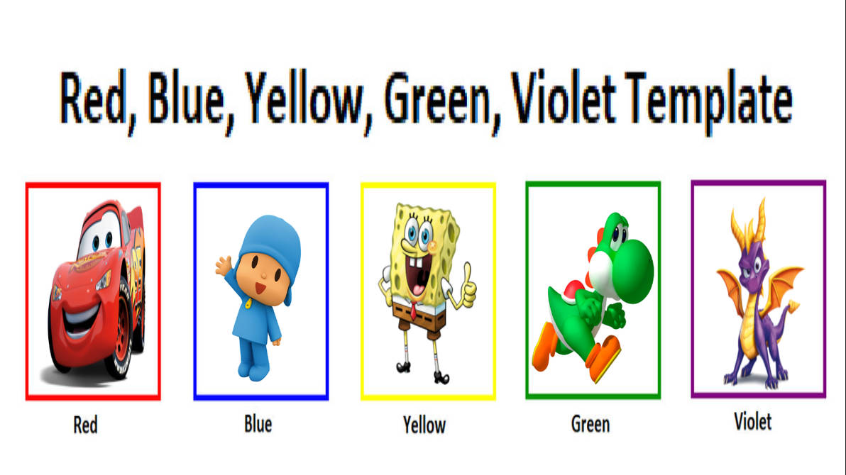 My 5 colors Template by zmcdonald09 on DeviantArt