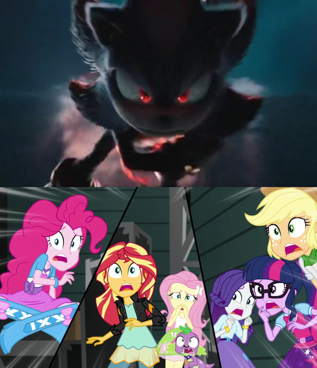 Shadow Chasing Metal Movie Shadow Chasing Mane 7 by zmcdonald09 on DeviantArt