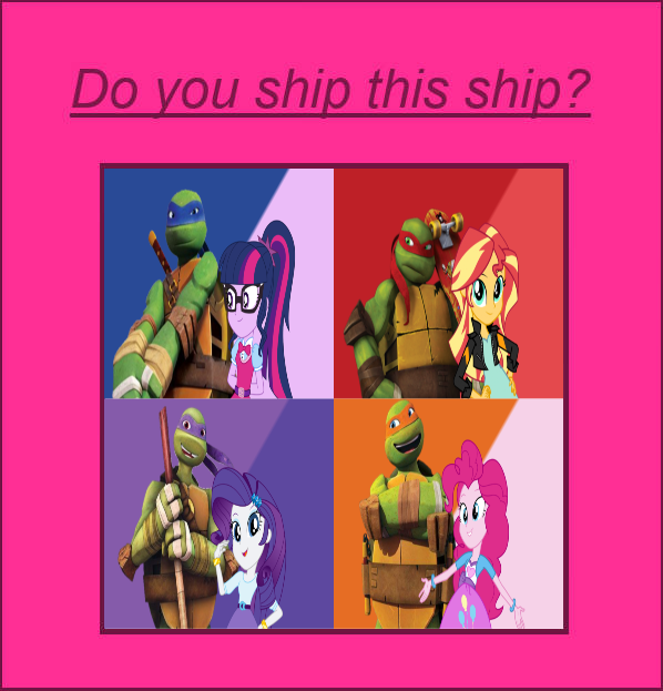 Tmnt Mlp Do you ship TMNT/MLP EG? by zmcdonald09 on DeviantArt