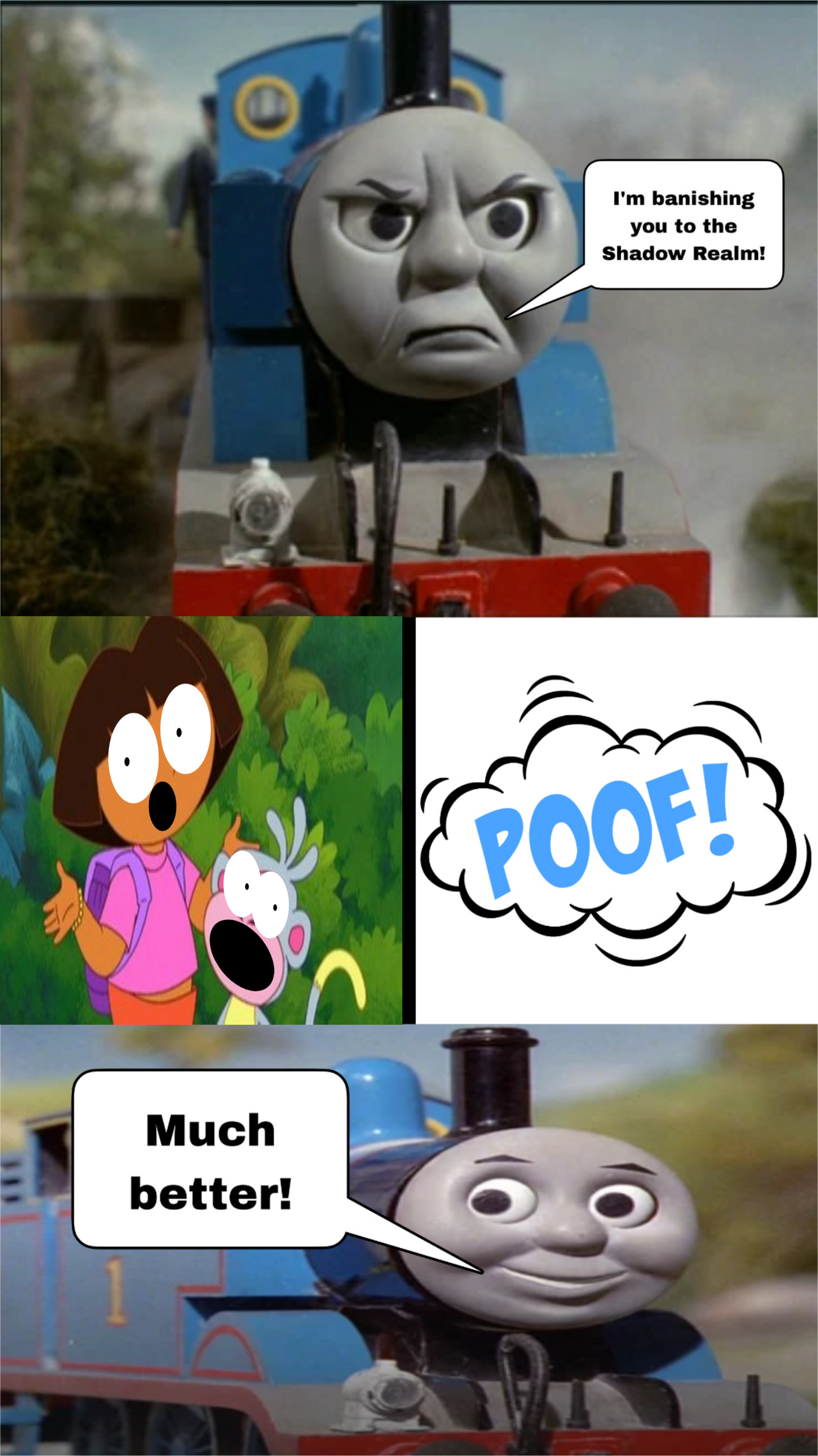 Thomas Banishes Dora and Boots to The Shadow Realm by zmcdonald09 on ...