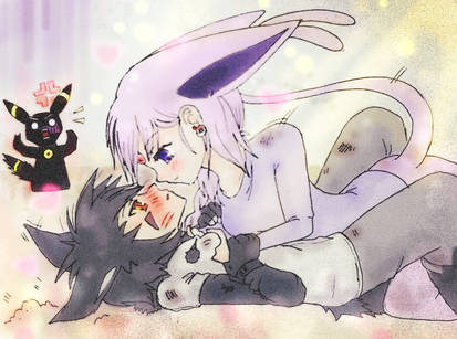 Espeon x Mightyena