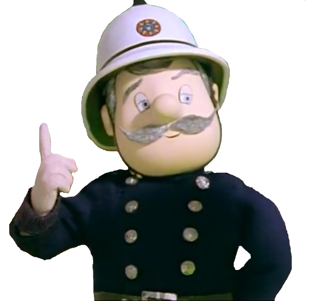 Original Fireman Sam - Officer Steele Transparent by CouncillorMoron on ...