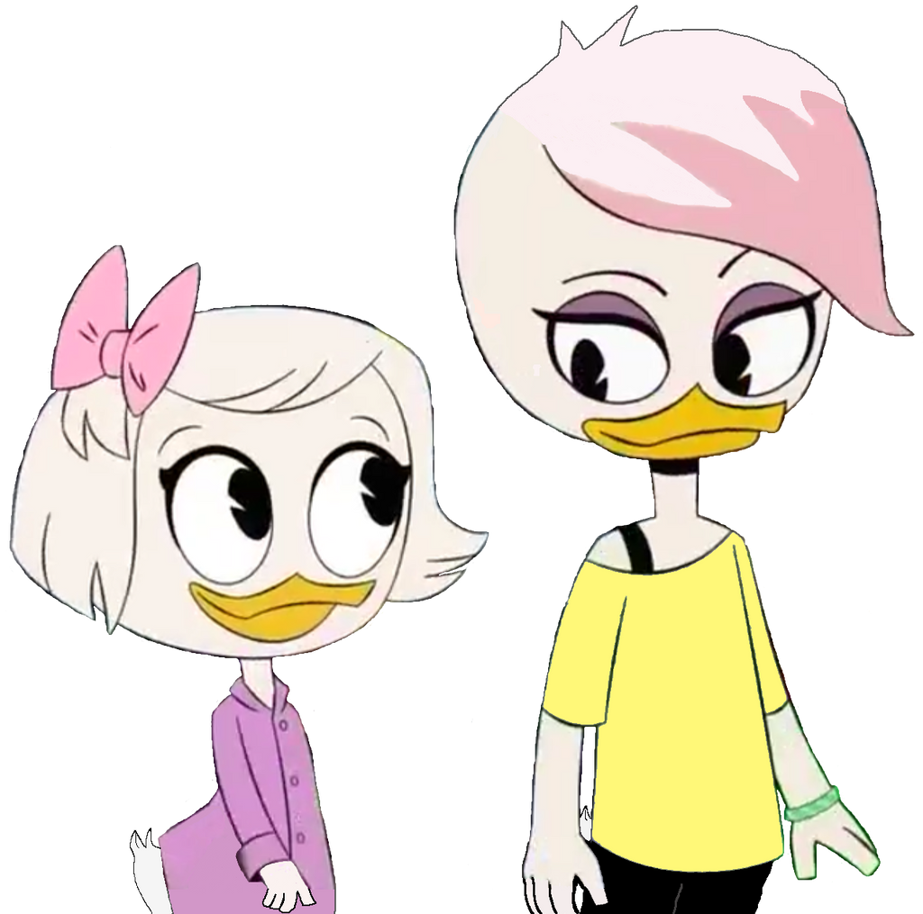 Ducktales (2017) - Webby and Lena Transparent by CouncillorMoron on ...
