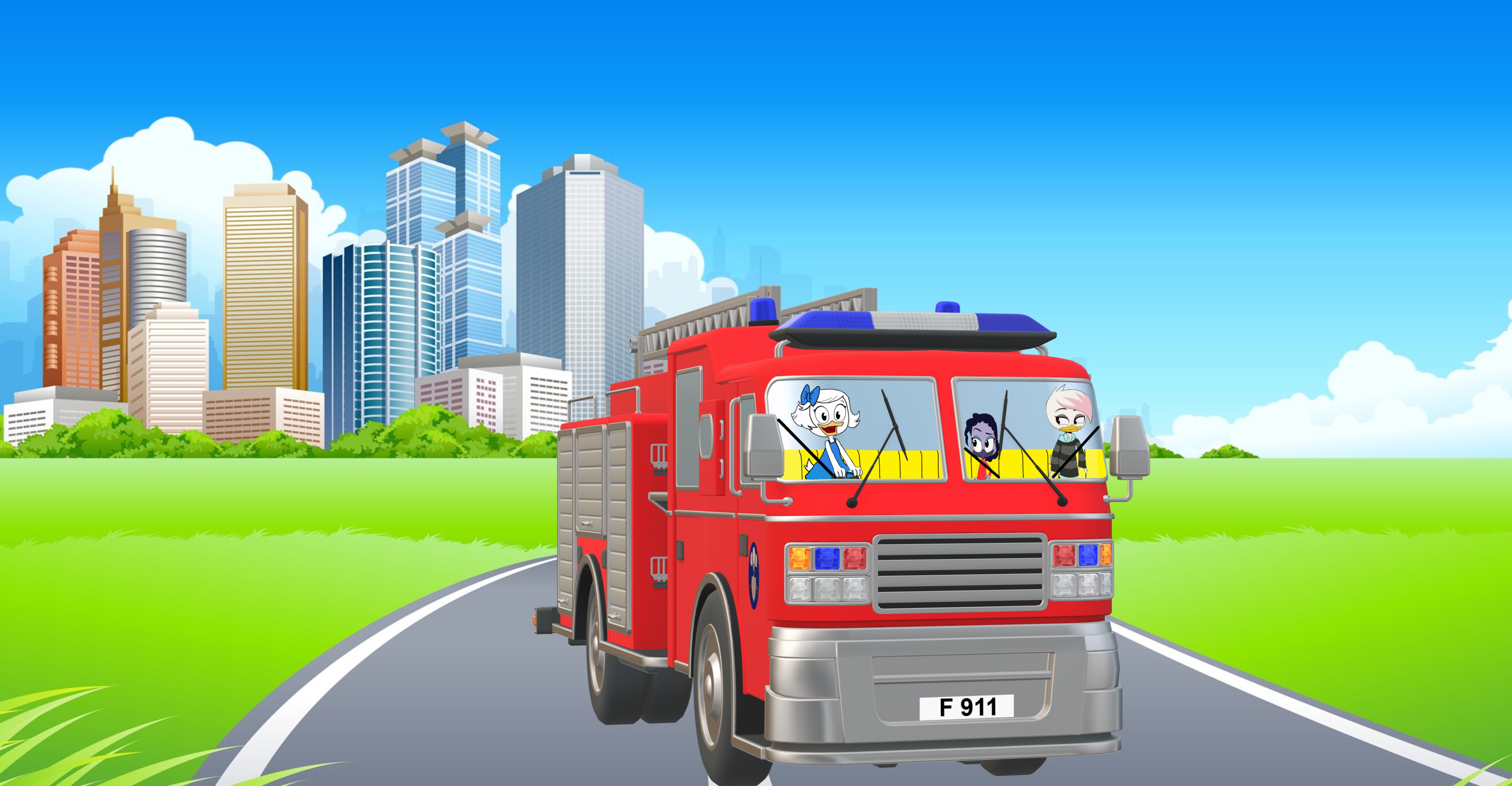 Drive A Fire Engine Ducktales (2017) - Webby Driving a Fire Engine by CouncillorMoron on ...