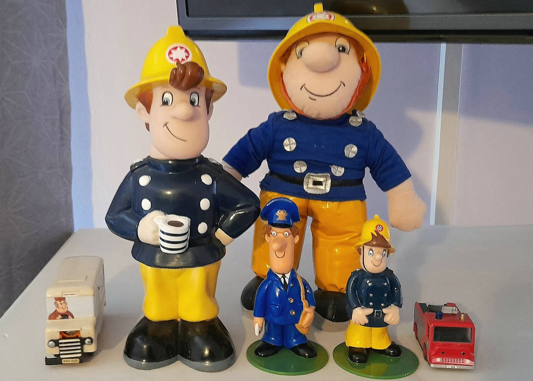 Vintage Fireman Sam merchandise by CouncillorMoron on DeviantArt