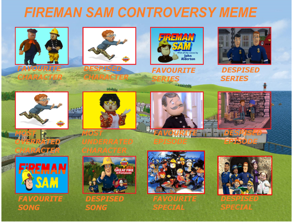 My take on the Fireman Sam Controversy Meme by CouncillorMoron on