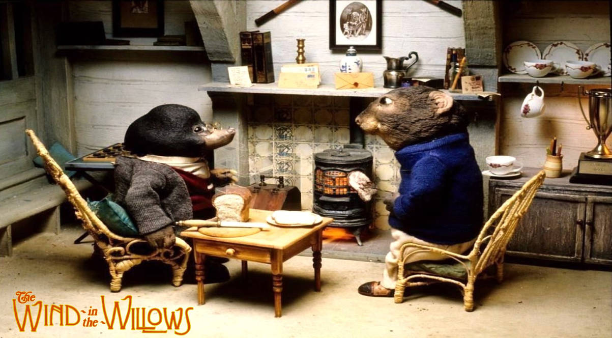 Wind In The Willows Ratty And Mole Having Supper By CouncillorMoron wind-in-the-willows-ratty-and-mole-having-supper-by-councillormoron