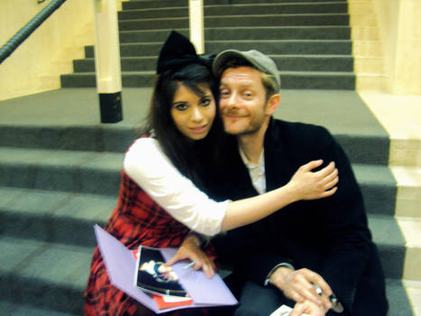 Me and Jamie Hewlett