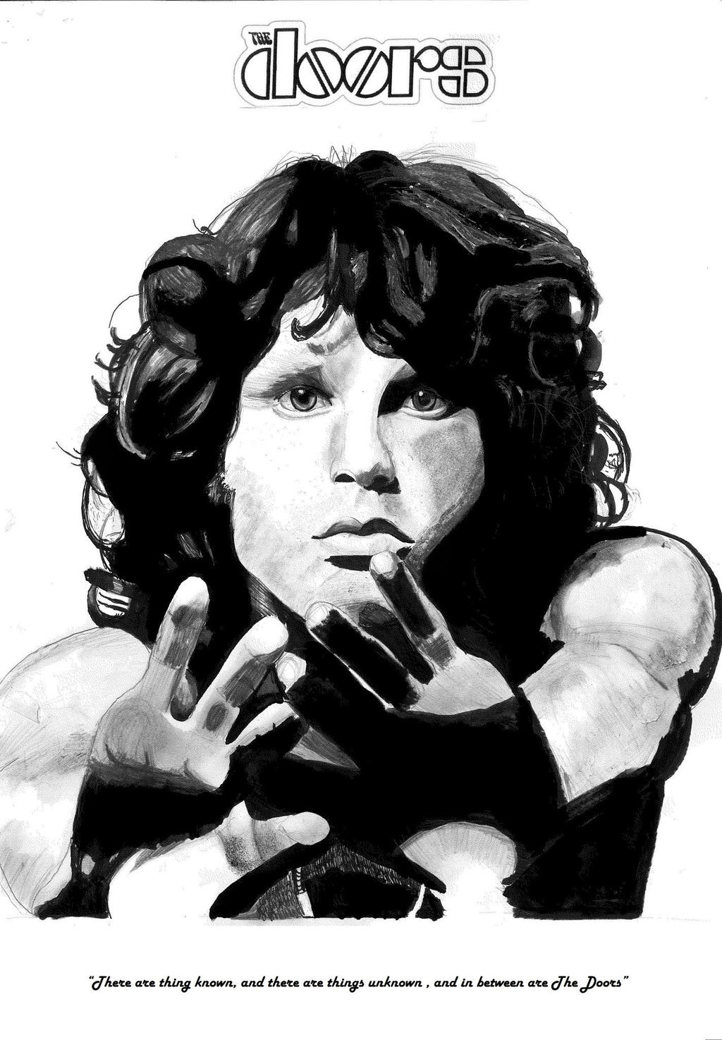 James Douglas Morrison Lead Singer Of The Doors By