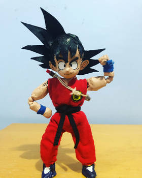 Kid Goku version 3.0 custom Figure 
